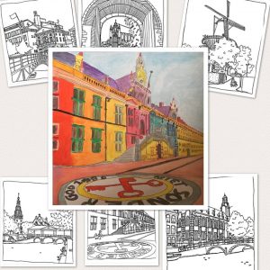 vrolijk leiden